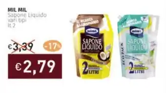 Prezzemolo e Vitale MIL MIL Sapone Liquido offerta