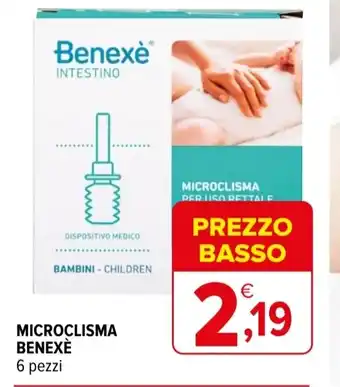 Iperal Microclisma BENEXÈ offerta