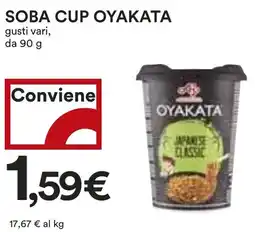 Coop Soba cup oyakata offerta