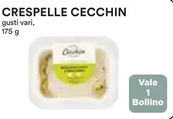 Coop Crespelle cecchin offerta