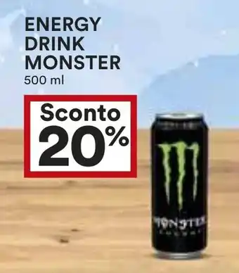 Coop Energy drink monster offerta