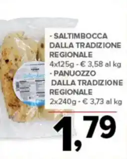 Todis - saltimbocca dalla tradizione regionale offerta