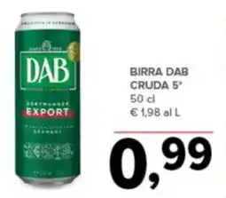 Todis Birra dab cruda 5º offerta