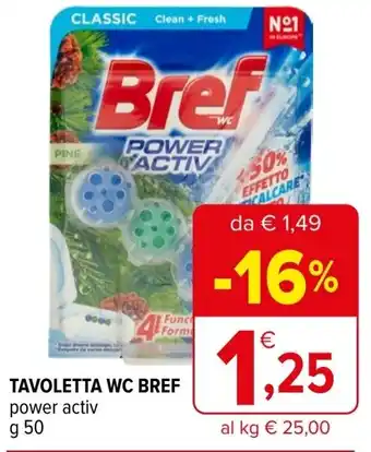Iperal Tavoletta wc BREF offerta
