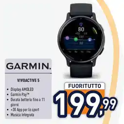 Unieuro GARMIN. Vivoactive 5 offerta