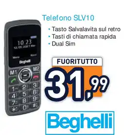 Unieuro Beghelli Telefono SLV10 offerta