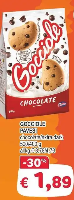 Crai Gocciole PAVESI chocolate/extra dark offerta