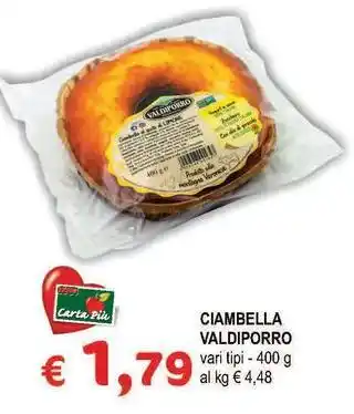 Crai Ciambella VALDIPORRO offerta