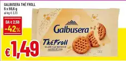 Famila GALBUSERA Thé froll offerta