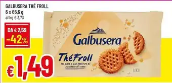 Famila GALBUSERA Thé froll offerta