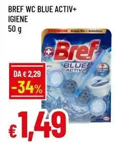 Famila BREF Wc blue activ+ igiene offerta