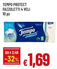 Famila TEMPO Protect fazzoletti offerta