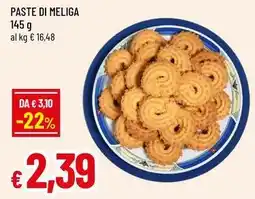 Famila Paste di meliga offerta