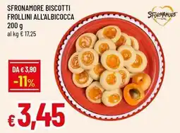 Famila Sfronamore biscotti frollini all'albicocca offerta