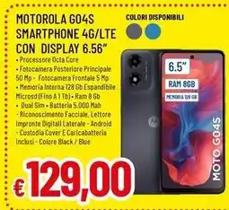 Famila MOTOROLA Go4s smartphone 4g/lte offerta