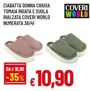 Famila Ciabatta donna COVERI WORLD offerta