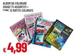 Famila Album da colorare offerta