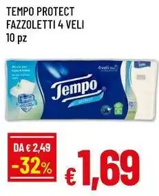 Famila Superstore TEMPO Protect fazzoletti offerta