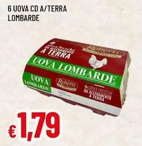 Famila Superstore 6 uova cd a/terra lombarde offerta