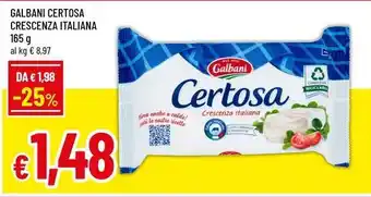 Famila Superstore GALBANI Certosa crescenza italiana offerta