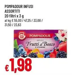 Famila Superstore POMPADOUR Infusi assortiti offerta