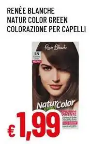 Famila Superstore RENÉE BLANCHE Natur color green colorazione per capelli offerta