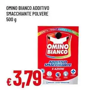 Famila Superstore OMINO BIANCO additivo smacchiante polvere offerta