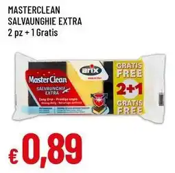 Famila Superstore MASTERCLEAN Salvaunghie extra offerta