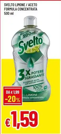 Famila Superstore SVELTO Limone / aceto formula concentrata offerta