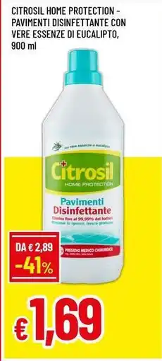 Famila Superstore CITROSIL Home protection - pavimenti disinfettante offerta