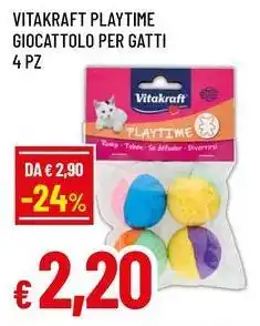 Famila Superstore VITAKRAFT Playtime giocattolo per gatti 4 pz offerta