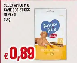 Famila Superstore SELEX Amico mio cane dog sticks offerta