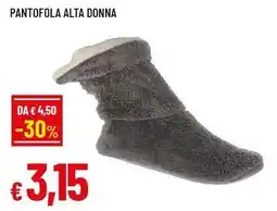 Famila Superstore Pantofola alta donna offerta