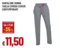 Famila Superstore Pantalone donna taglia comoda coveri contemporary offerta