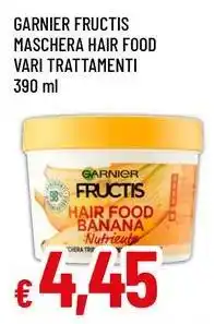 Famila Superstore GARNIER Fructis maschera hair food vari trattamenti offerta