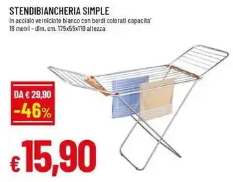 Famila Superstore Stendibiancheria SIMPLE offerta