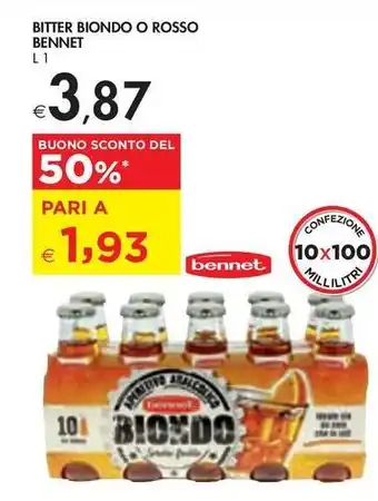 Bennet Bitter biondo o rosso BENNET offerta