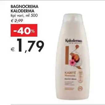 Bennet Bagnocrema KALODERMA offerta