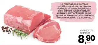 Interspar Entrecote di suino offerta