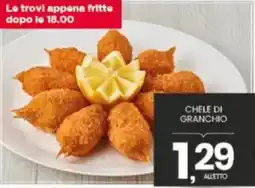 Interspar Chele di granchio offerta