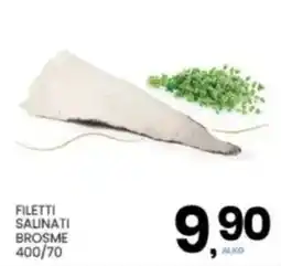 Interspar Filetti salinati brosme 400/70 offerta