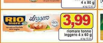 Pewex Tonno rio mare offerta