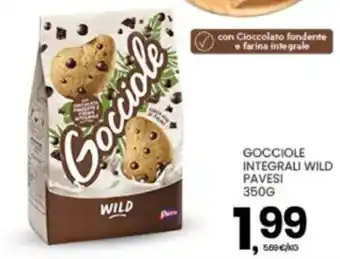 Interspar Gocciole integrali wild PAVESI offerta