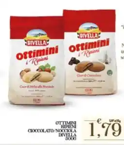 Interspar Ottimini ripieni cioccolato/nocciola DIVELLA offerta