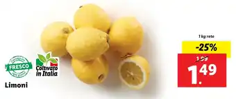 Lidl Limoni offerta