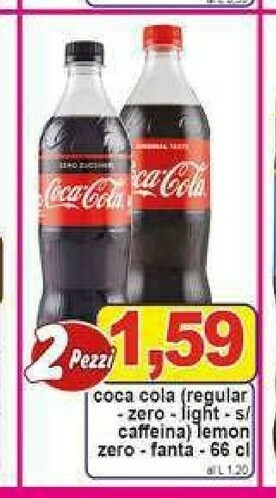 Pewex Coca cola zero offerta