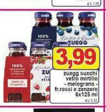 Pewex Succhi di frutta offerta