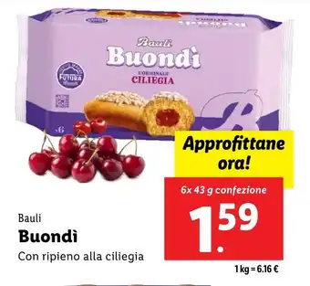 Lidl Bauli Buondì offerta