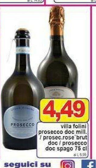 Pewex Prosecco offerta