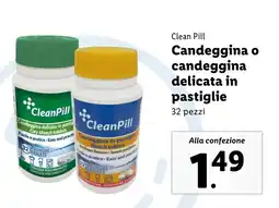 Lidl Clean Pill Candeggina o candeggina delicata in pastiglie offerta